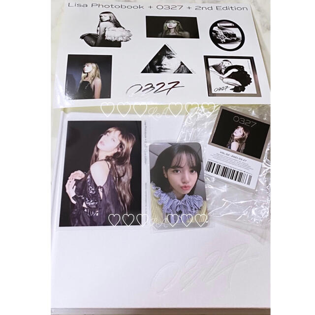 LISA  photobook yg特典 トレカ