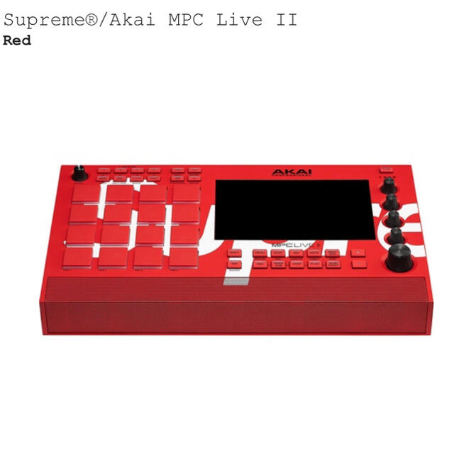 Supreme(シュプリーム)の定価以下　Supreme®/Akai MPC Live II supreme 楽器のDTM/DAW(その他)の商品写真