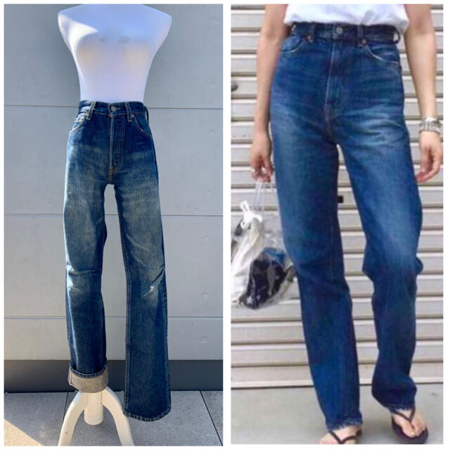 Levi's(リーバイス)のLevi's 501 USA製 W28 ハイウエストデニム レディースデニム レディースのパンツ(デニム/ジーンズ)の商品写真