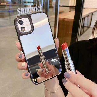 casetify iPhone12/12proケース(ミラーケースティファイ)(iPhoneケース)