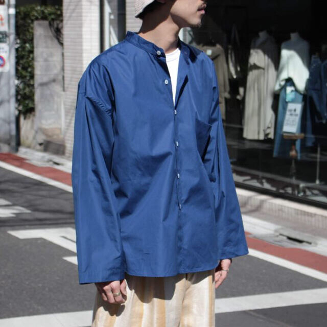 cristaseya LIGHT COTTON PYJAMA SHIRTメンズ