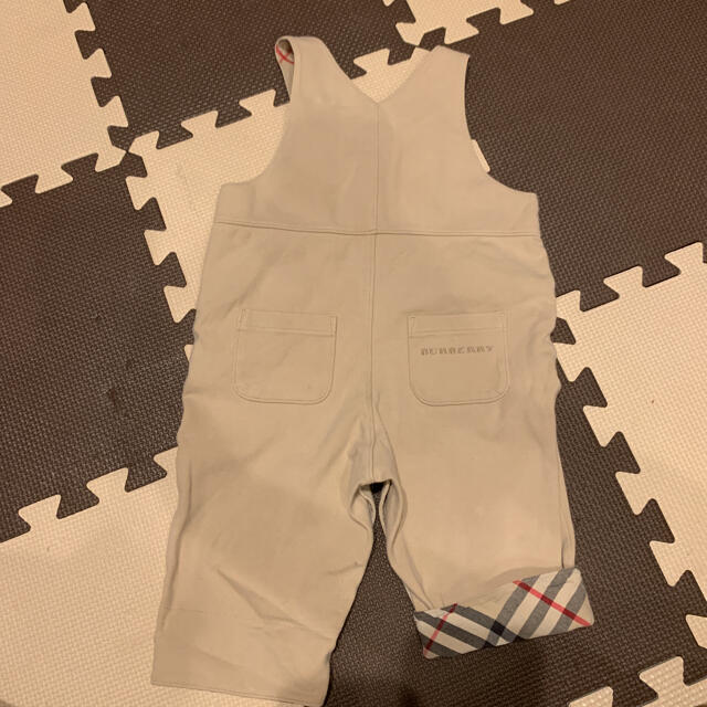 BURBERRY - バーバリー ロンパース サロペット オーバーオール 80の