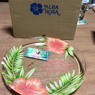 アルバローザ(ALBA ROSA)のヒカリ様専用　アルバローザ　透明のお皿(食器)