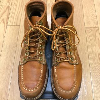 Vibramソール付きレッドウィング風レザーブーツ(ブーツ)