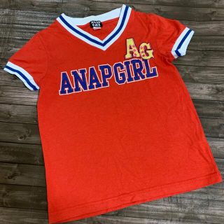 アナップ(ANAP)のANAPGIRL  Tシャツ　XS(Tシャツ/カットソー)