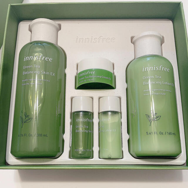 Innisfree(イニスフリー)の新品未使用イニスフリー　GTバランシング　スキンケアセット コスメ/美容のスキンケア/基礎化粧品(化粧水/ローション)の商品写真