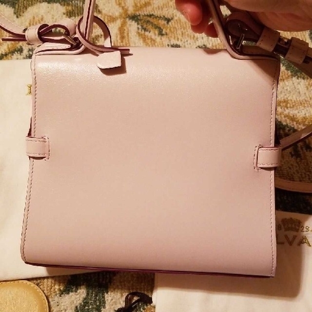 直営店購入 DELVAUX デルヴォー タンペートスモール シルクラベンダー