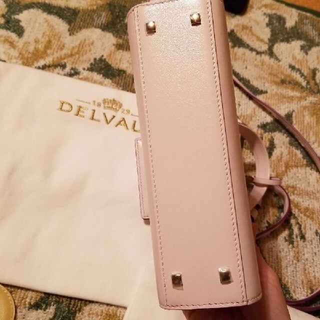 直営店購入 DELVAUX デルヴォー タンペートスモール シルクラベンダー