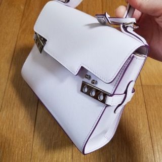 直営店購入 DELVAUX デルヴォー タンペートスモール シルクラベンダー