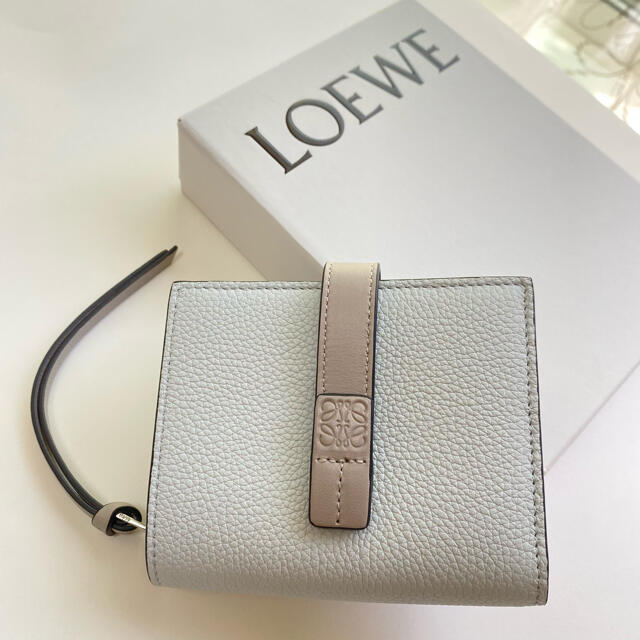 LOEWE ロエベ バーティカルウォレット バイカラー 長財布 アナグラム