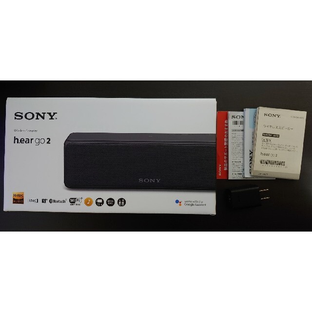 SONY(ソニー)のSONY　ワイヤレススピーカー　 SRS-HG10(B) スマホ/家電/カメラのオーディオ機器(スピーカー)の商品写真