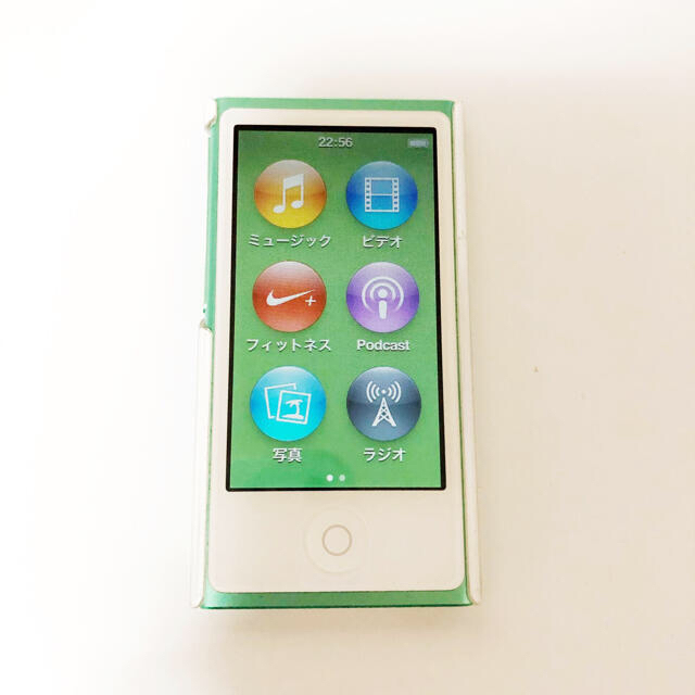 iPod nano 7世代　グリーン