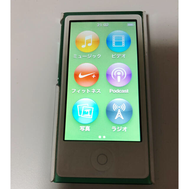 iPod nano 7世代　グリーン 4