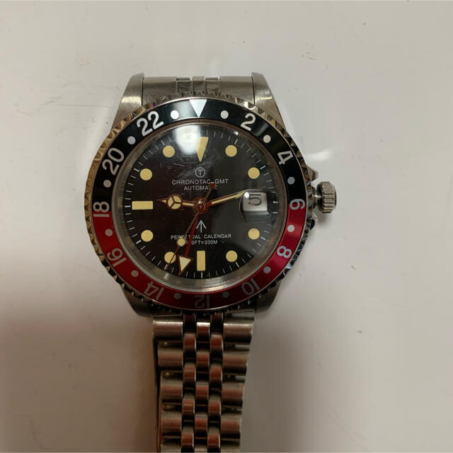 chronotac gmt 自動巻　 メンズの時計(腕時計(アナログ))の商品写真