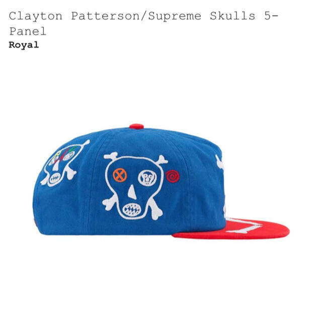 Supreme(シュプリーム)のシュプリーム　Clayton Patterson Skulls 5-Panel メンズの帽子(キャップ)の商品写真