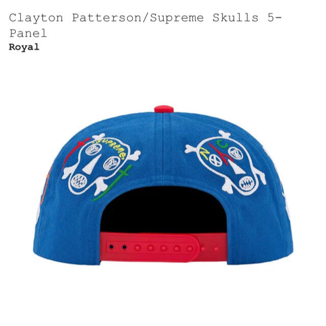 Supreme(シュプリーム)のシュプリーム　Clayton Patterson Skulls 5-Panel メンズの帽子(キャップ)の商品写真