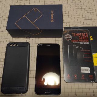 エイスース(ASUS)のASUS zenfone4 動作品　小キズあり　ガラスフィルムおまけ(スマートフォン本体)