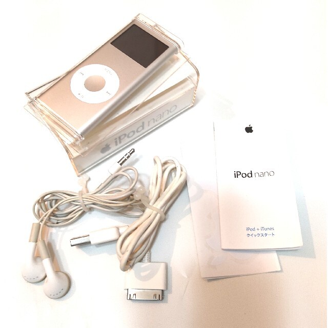 iPod(アイポッド)のアイポット ナノ ipod nano 初代 動作品 音楽 再生 スマホ/家電/カメラのオーディオ機器(ポータブルプレーヤー)の商品写真