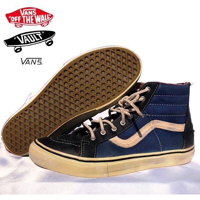 ボルトVANS VAULT◆US10.5-27.5cm/Sk8 HI Zipハイカット