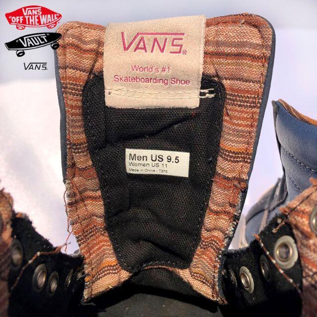 VANS VAULT - VANS VAULT◇US10.5-27.5cm/Sk8 HI Zipハイカットの通販 by エアー's shop｜バンズ ボルトならラクマ