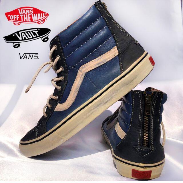 ボルトVANS VAULT◆US10.5-27.5cm/Sk8 HI Zipハイカット