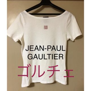 ジャンポールゴルチエ(Jean-Paul GAULTIER)の【訳あり美品】ゴルチェ 綿100% 白シャツM(Tシャツ(半袖/袖なし))