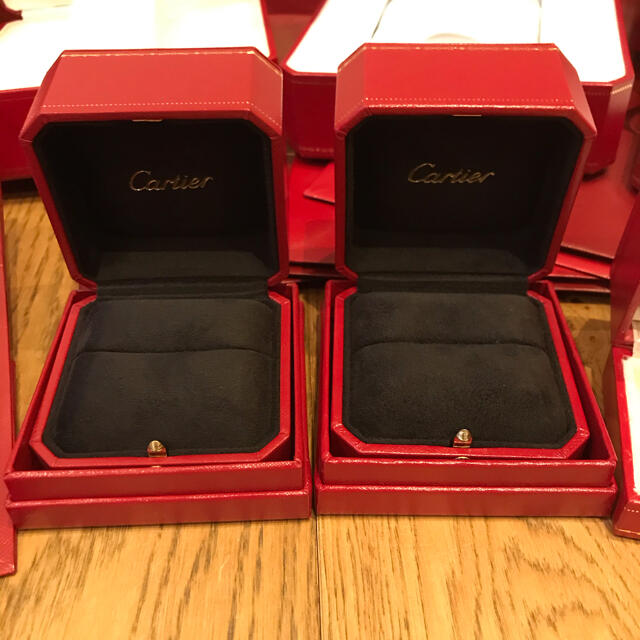 Cartier - カルティエ Cartier 空箱 リングケース 紙袋 おまとめセット