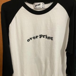 オーバープリント半袖(Tシャツ/カットソー(半袖/袖なし))