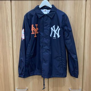 マジェスティック(Majestic)のmajestic athletic Yankees Mets コーチジャケット(ナイロンジャケット)