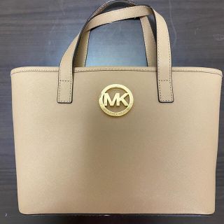 マイケルコース(Michael Kors)のマイケルコース　トートバッグ　ミニ　ベージュ(ハンドバッグ)