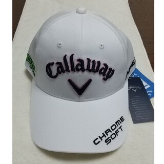 キャロウェイゴルフ(Callaway Golf)のCallaway キャロウェイゴルフキャップ(ホワイト) 新品・未使用(その他)