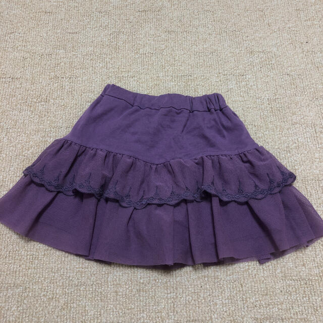 BeBe(ベベ)のキュロットスカート キッズ/ベビー/マタニティのキッズ服女の子用(90cm~)(パンツ/スパッツ)の商品写真