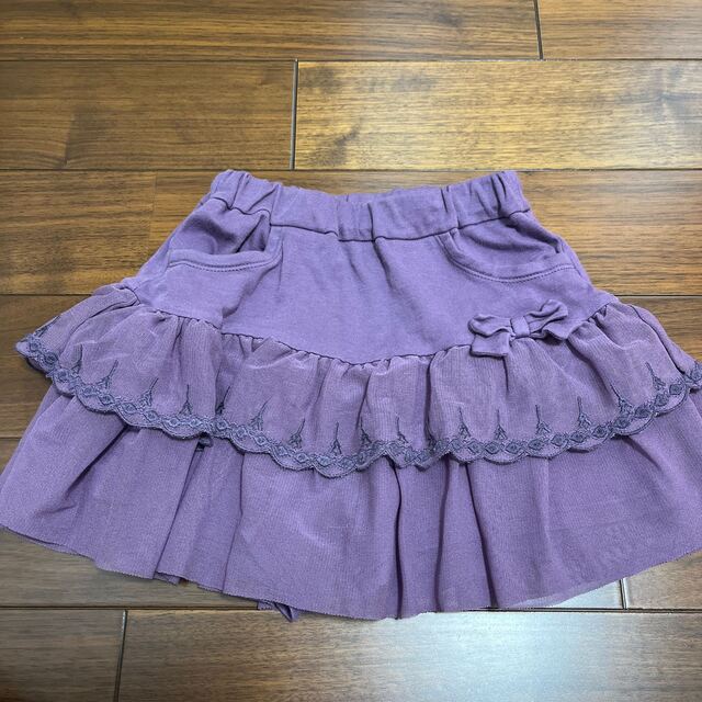 BeBe(ベベ)のキュロットスカート キッズ/ベビー/マタニティのキッズ服女の子用(90cm~)(パンツ/スパッツ)の商品写真