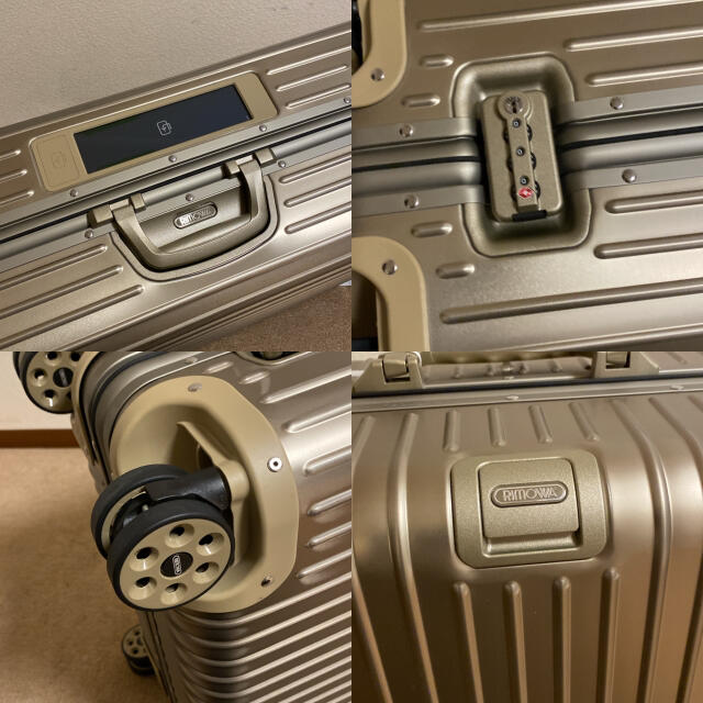 RIMOWA(リモワ)の希少‼️【新品】RIMOWA★リモワ　トパーズ　チタニウム／98ℓ スーツケース メンズのバッグ(トラベルバッグ/スーツケース)の商品写真