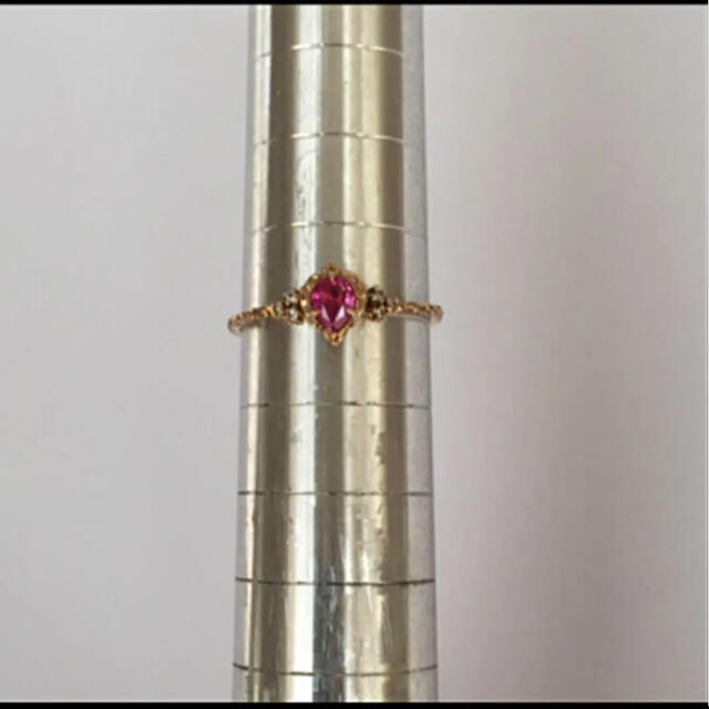 H.P.FRANCE(アッシュペーフランス)の4/29終了　time jewelry ルビー　ダイヤモンド　リング レディースのアクセサリー(リング(指輪))の商品写真
