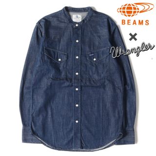 ラングラー(Wrangler)の美品 Wrangler×BEAMS BandCollarDenimWestern(Gジャン/デニムジャケット)