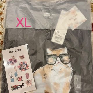 ポールアンドジョー(PAUL & JOE)のUNIQLO ポール&ジョー　猫Tシャツ　XL おまけ付き(Tシャツ(半袖/袖なし))