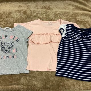 エイチアンドエム(H&M)のH&Mなど　Tシャツ3枚組　95センチ(Tシャツ/カットソー)