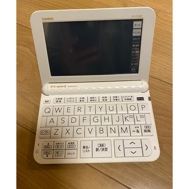 CASIO(カシオ)のCASIO EX-word XD-Z3800 電子辞書 スマホ/家電/カメラのスマホ/家電/カメラ その他(その他)の商品写真