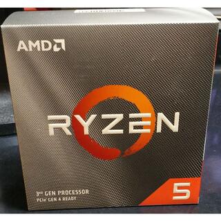 【新品・未開封】AMD ryzen 5 3600 BOX（国内正規代理店品）(PCパーツ)