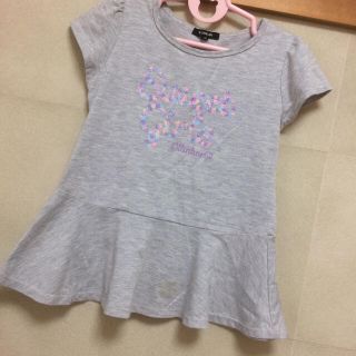 オリンカリ(OLLINKARI)の形の可愛いトップス　オリンカリ　120(Tシャツ/カットソー)