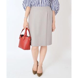 シップスフォーウィメン(SHIPS for women)のSHIPS for women WOOL SETUP SK(ひざ丈スカート)