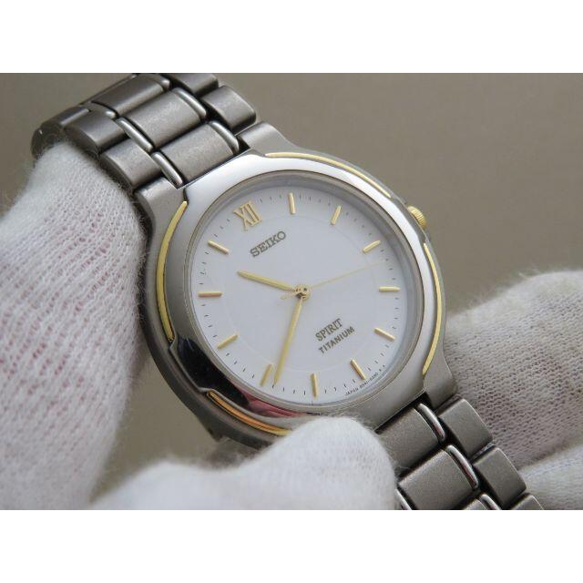 SEIKO - SEIKO SPIRIT TITANIUM 腕時計 チタン製 軽量の通販 by Arouse 's shop｜セイコーならラクマ