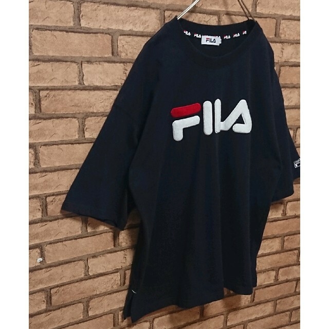 FILA(フィラ)のFILA フィラ メンズフロント ロゴ ビック サイズ 半袖 Tシャツ メンズのトップス(Tシャツ/カットソー(半袖/袖なし))の商品写真