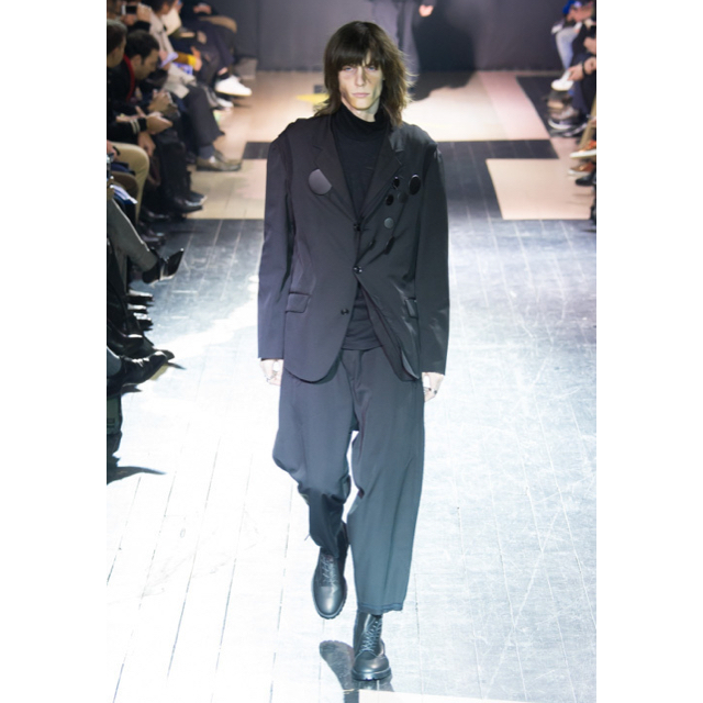 ヨウジヤマモト 15aw 復刻 三重断ち切りラップパンツ - スラックス ヨウジヤマモト 15aw 復刻 三重断ち切りラップパンツ - スラックス