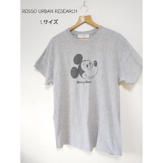 アーバンリサーチロッソ(URBAN RESEARCH ROSSO)のLサイズ【ROSS URBAN RESEARCH】ミッキーT(Tシャツ(半袖/袖なし))