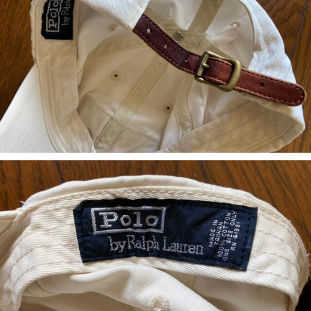 POLO RALPH LAUREN(ポロラルフローレン)のラルフローレン RL-1967 トラッカーキャップ 白 TAIWAN 台湾製 メンズの帽子(キャップ)の商品写真