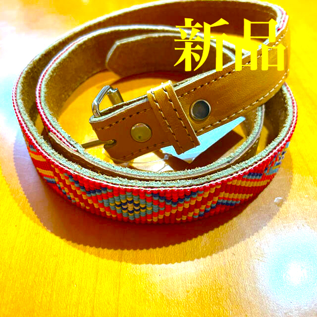 titicaca - 新品☆ビーズレザーベルト ウエスタン レディース の通販