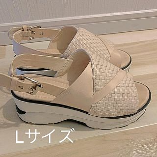 スナイデル(SNIDEL)の★mana様専用★スナイデル　スニーカーソールサンダル　ベージュ(サンダル)