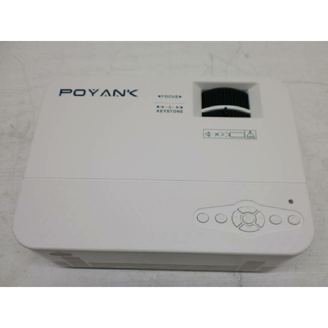 ★完動品★POYANK TP-01 4500ルーメン　Wi-Fi スマホ/家電/カメラのテレビ/映像機器(プロジェクター)の商品写真